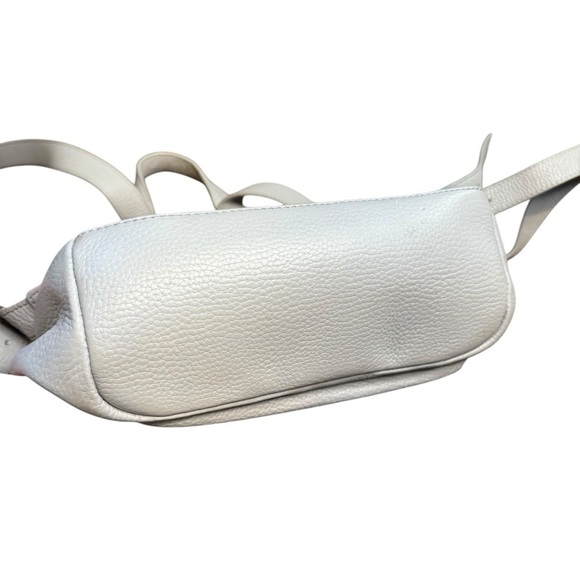 TED BAKER London Mini Backpack Bag Gray Pebble Leather Adjustable - Picture 5 of 11